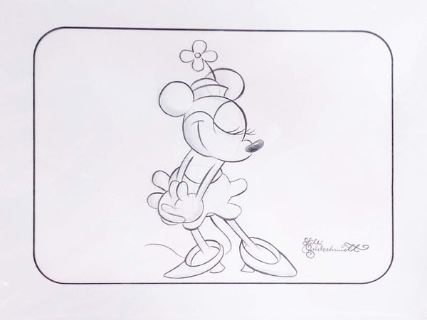 品番06 3 ディズニーアート Disney ミニーマウス Minnie Mouse ラフスケッチ The Art Of Disney L A Depo エルエーデポ