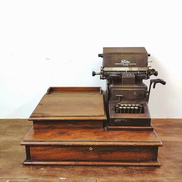 品番5863　Dalton BOOKKEEPING CASH REGISTER　ダルトン　20's　レジスター　鍵付き　アンティーク　ヴィンテージ