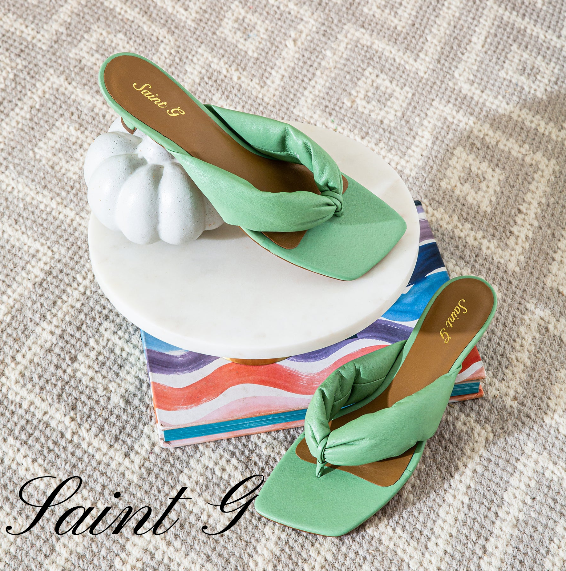 Amorina Mint Sandals | Future Brands Group