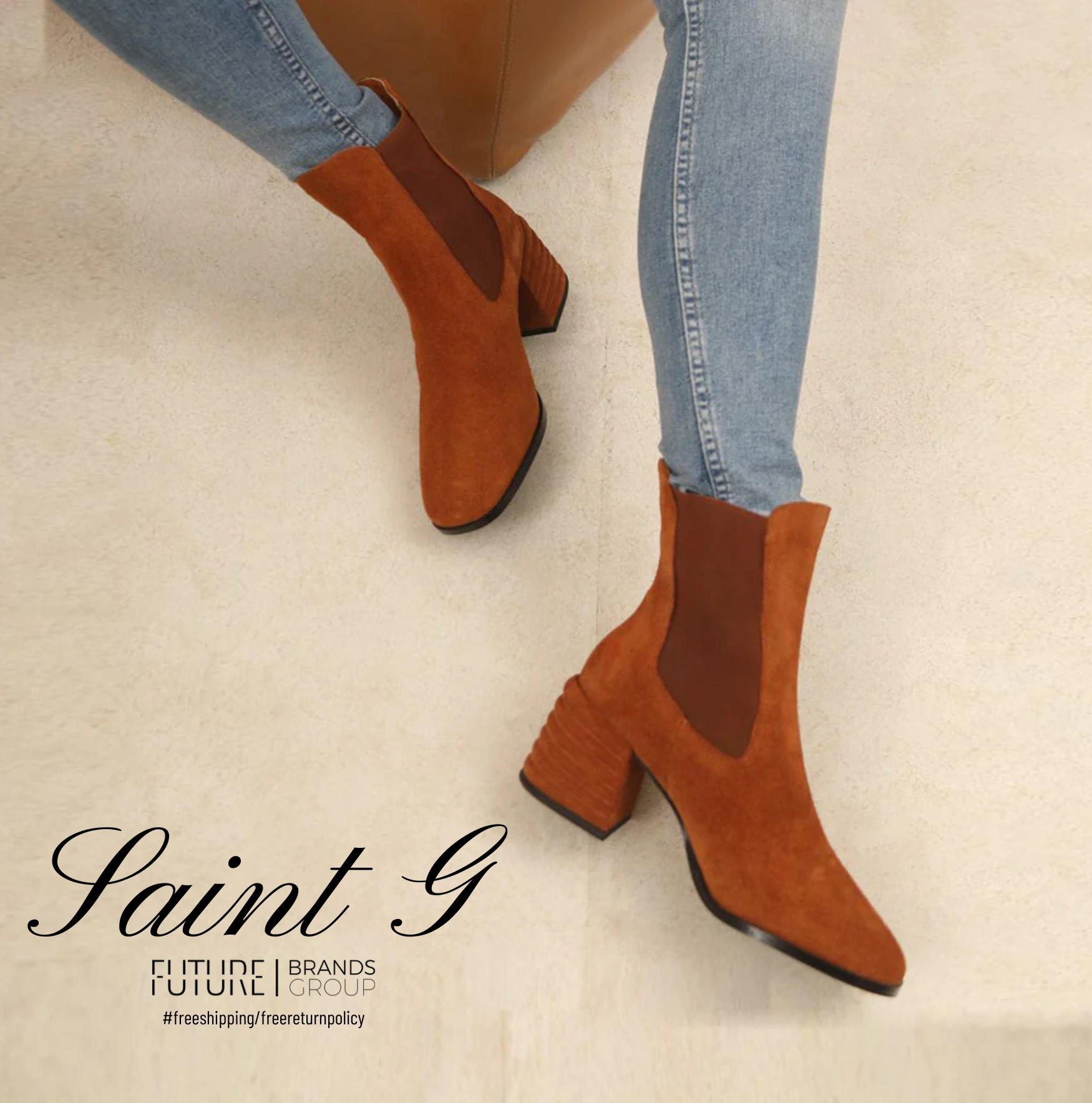 Rachel Cognac Suede Leather Ankle Boots – Future Brands Group