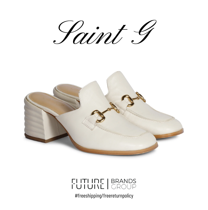 Jasmine Off White Mules | Saint G | FutureBrandsGroup