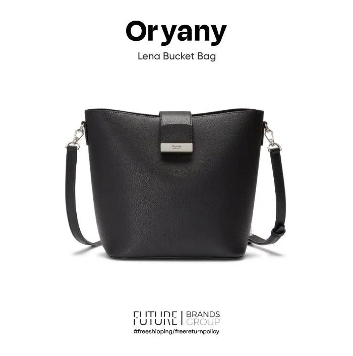 Lena Bucket Bag available color deep green, black and cream by Oryany from Future Brands Group