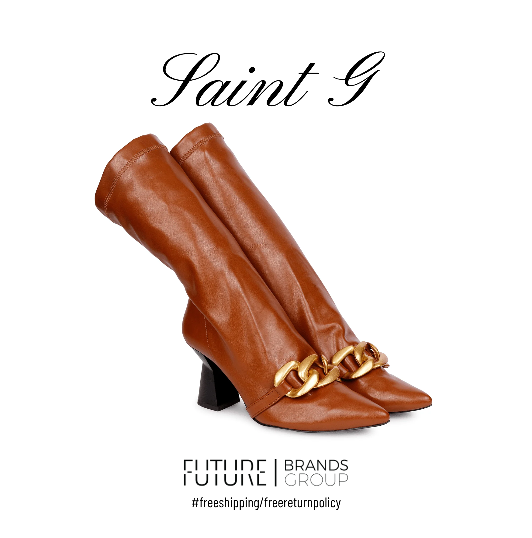 Rosalie Cuoio Calf Boots – Future Brands Group
