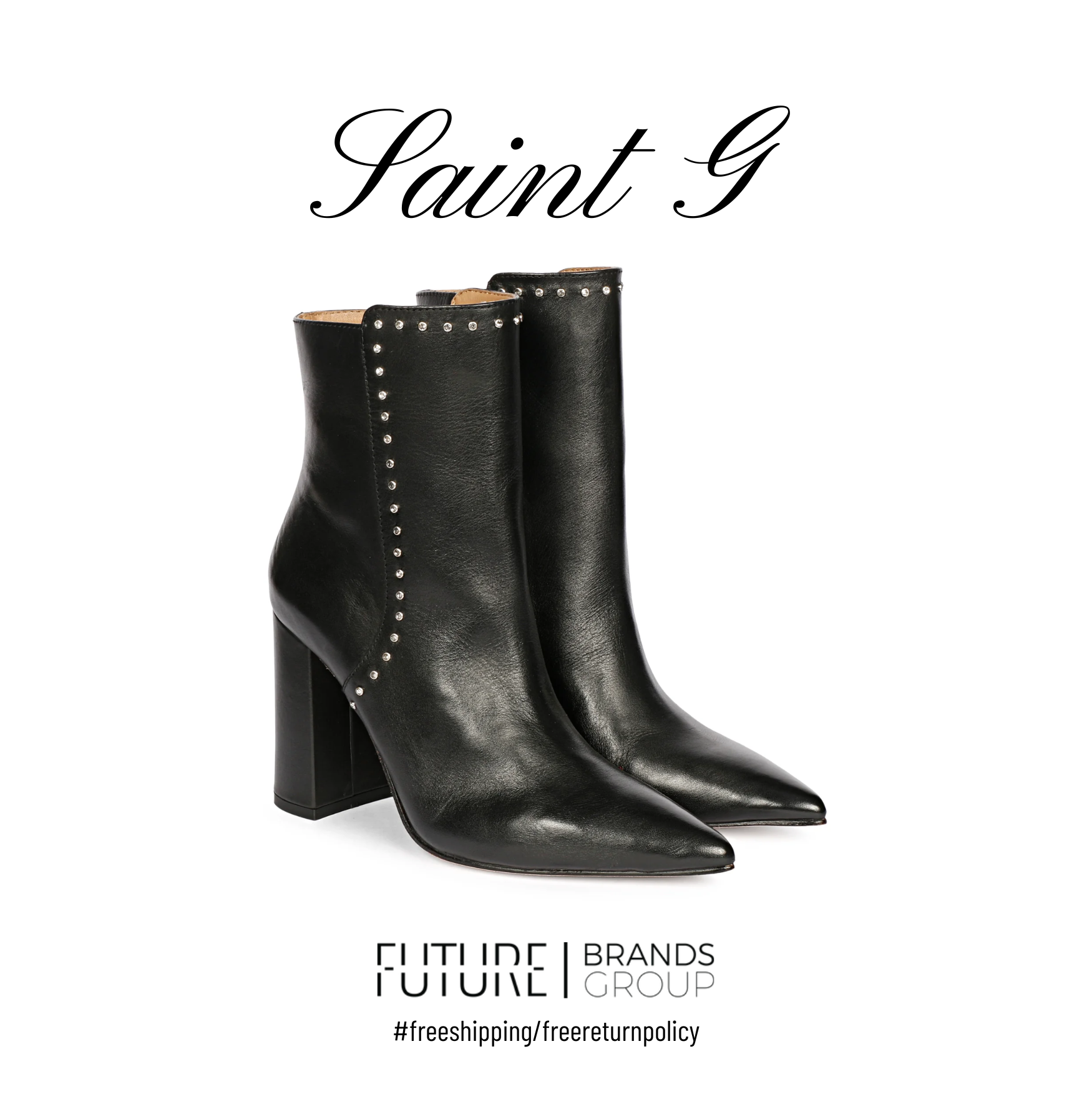 Fia Studs Embellished Ankle Boots – Future Brands Group