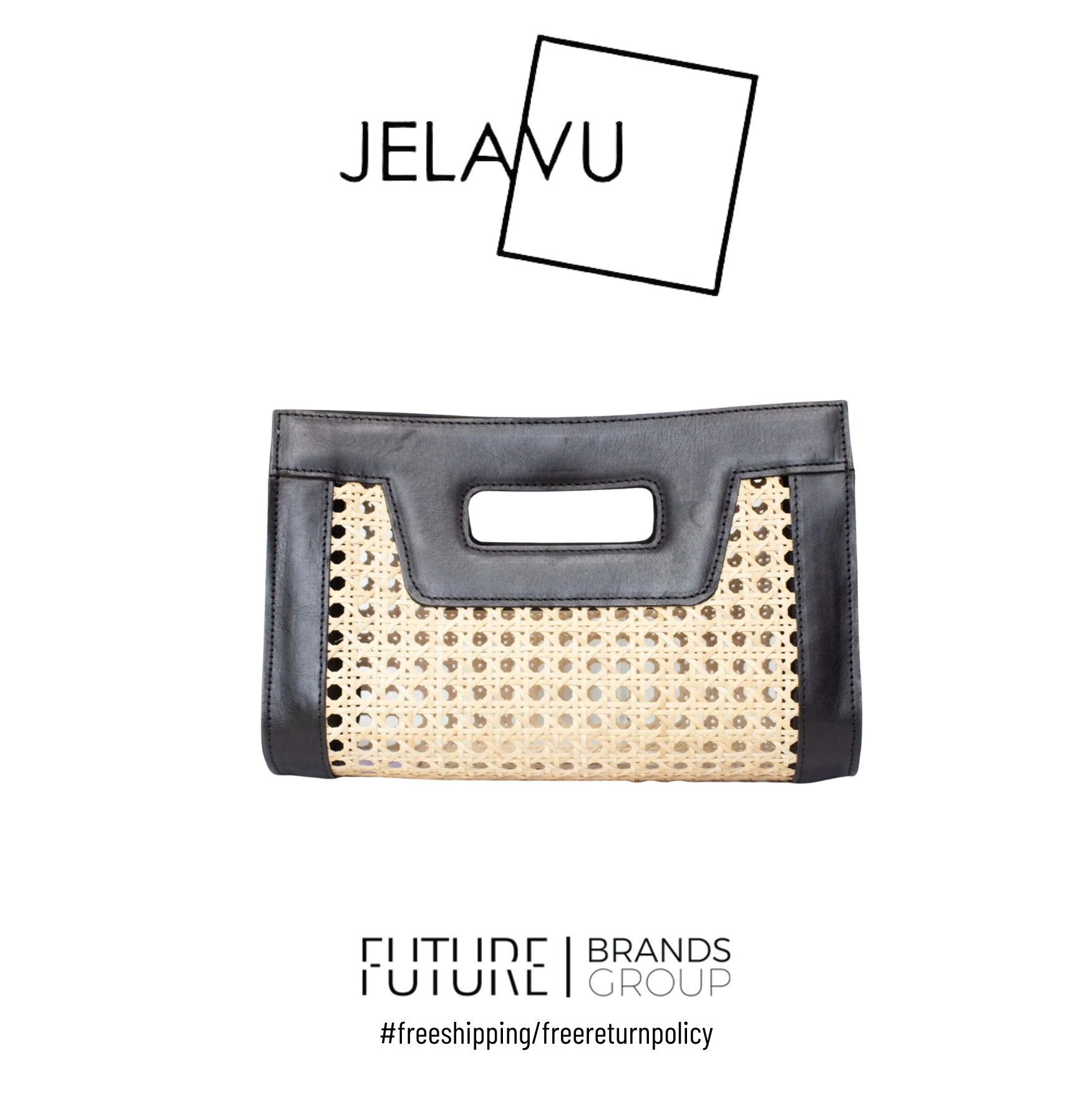 Venice Mini | Cane Leather Clutch | Future Brands Group