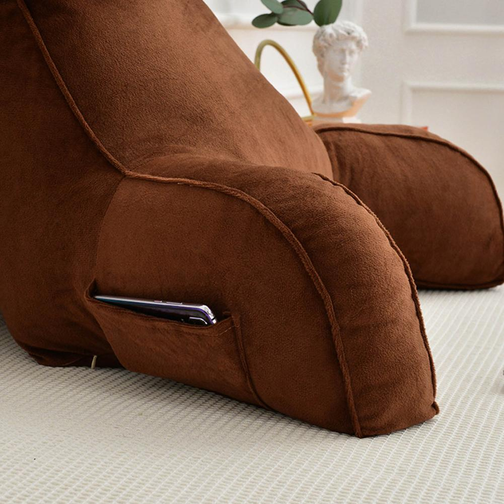 Backrest Pillow With Arms & Adjustable Headrest