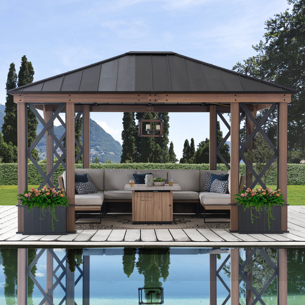 How to Install Sunjoy Outdoor Gazebo and Pergola to Grass, Wood, or Concrete Surface