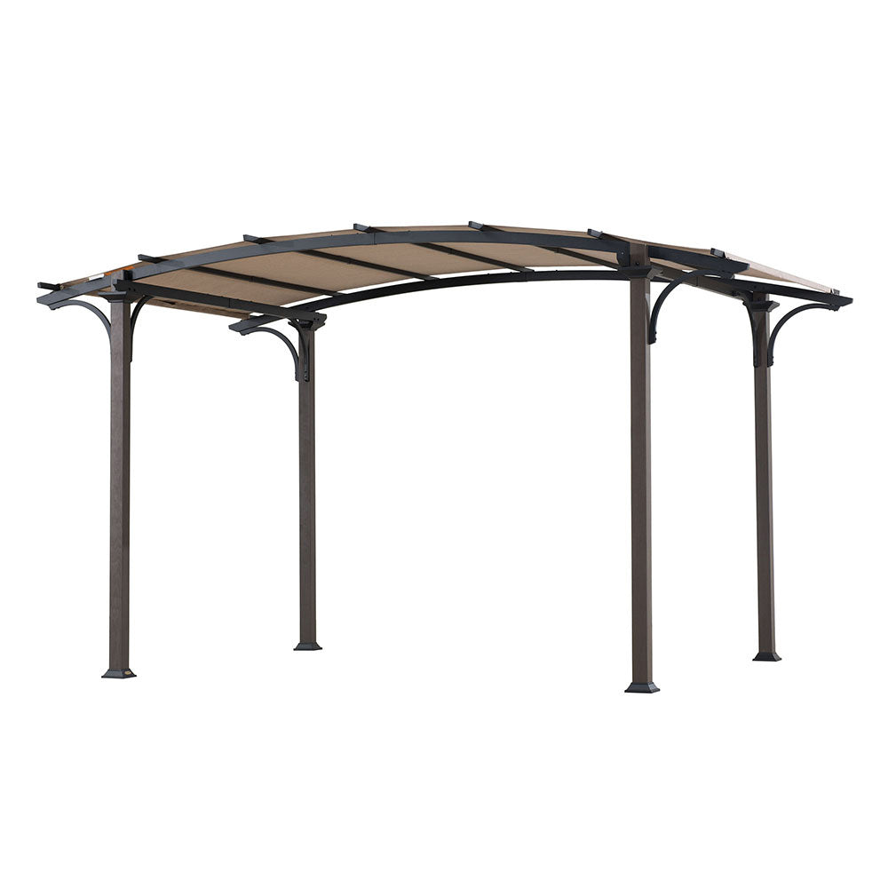 Sunjoy Brown Replacement Canopy For Wolcott Pergola(Sling Fabric) (8.5x13 Ft) A106004500/A106004504 Sold At BigLots