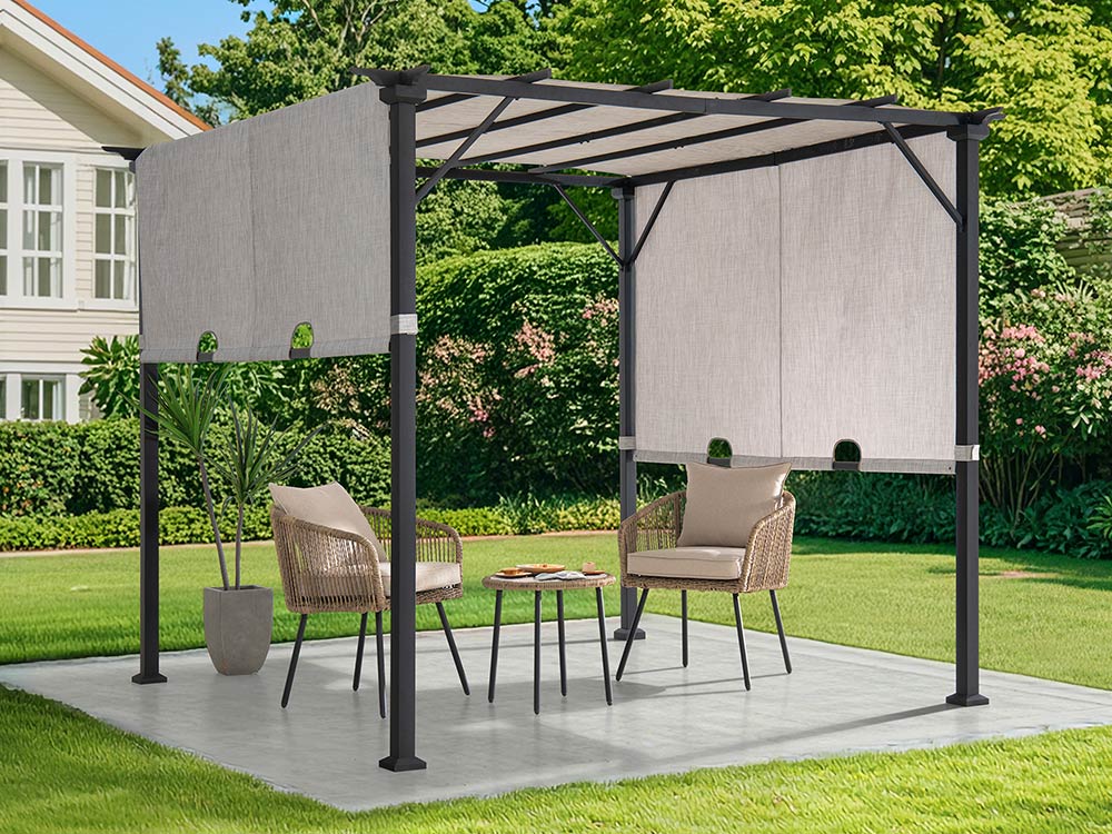 Small Backyard Pergola