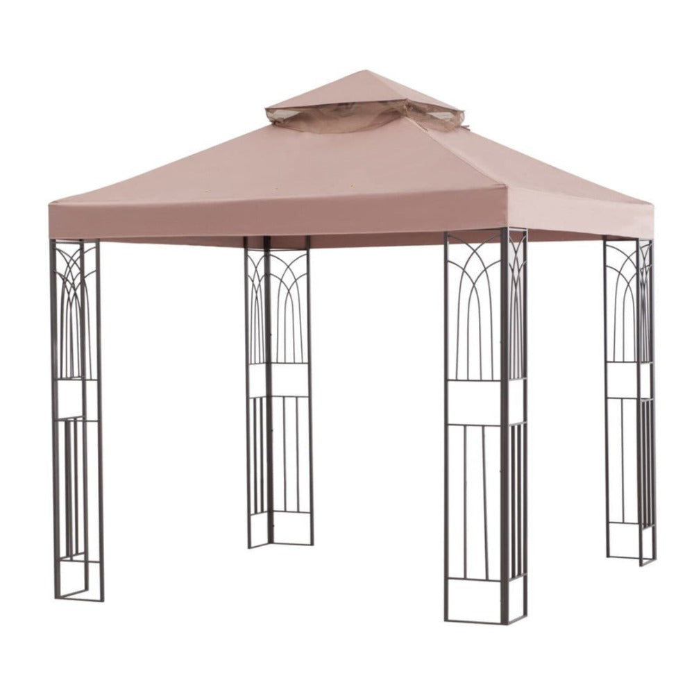 Sunjoy Ginger Snap Replacement Canopy For Crawford Gazebo (8X8 Ft) A101003000/L-GZ385PST Sold At CTC