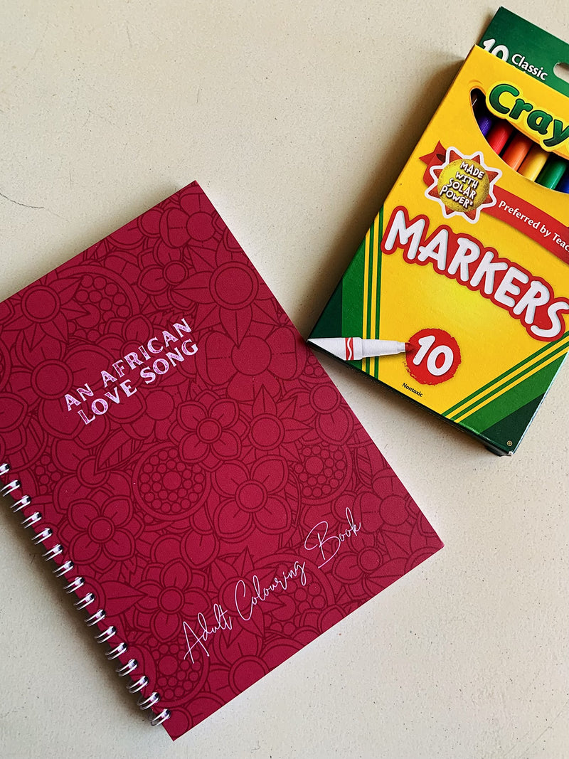 An African Love Song: Adult Colouring Book by The Kolour Kiosk