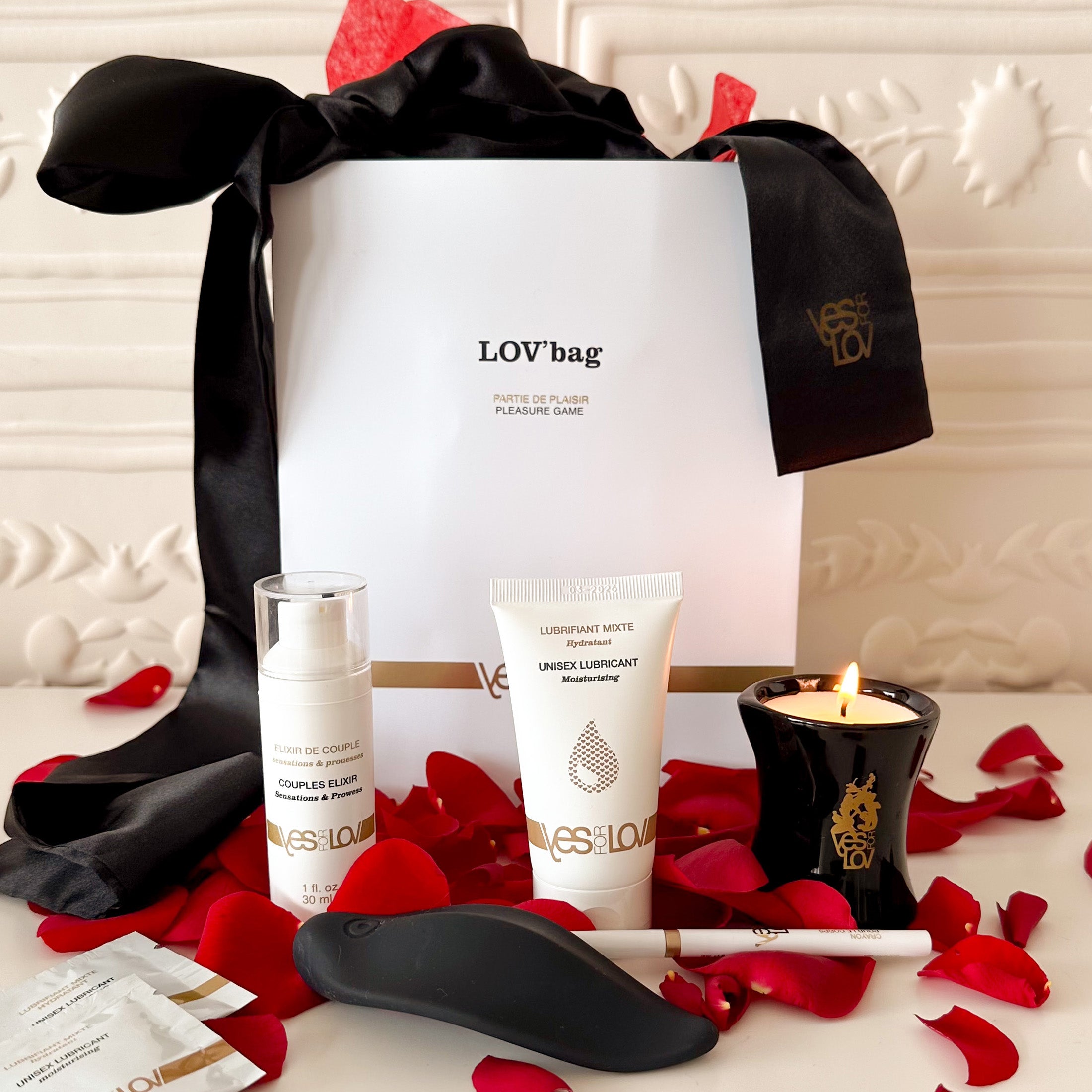 The YESforLOV Valentine's Day Gift Set, the perfect way to spice up this evening