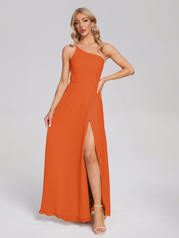 Burnt Orange Bridesmaid Dresses 8237