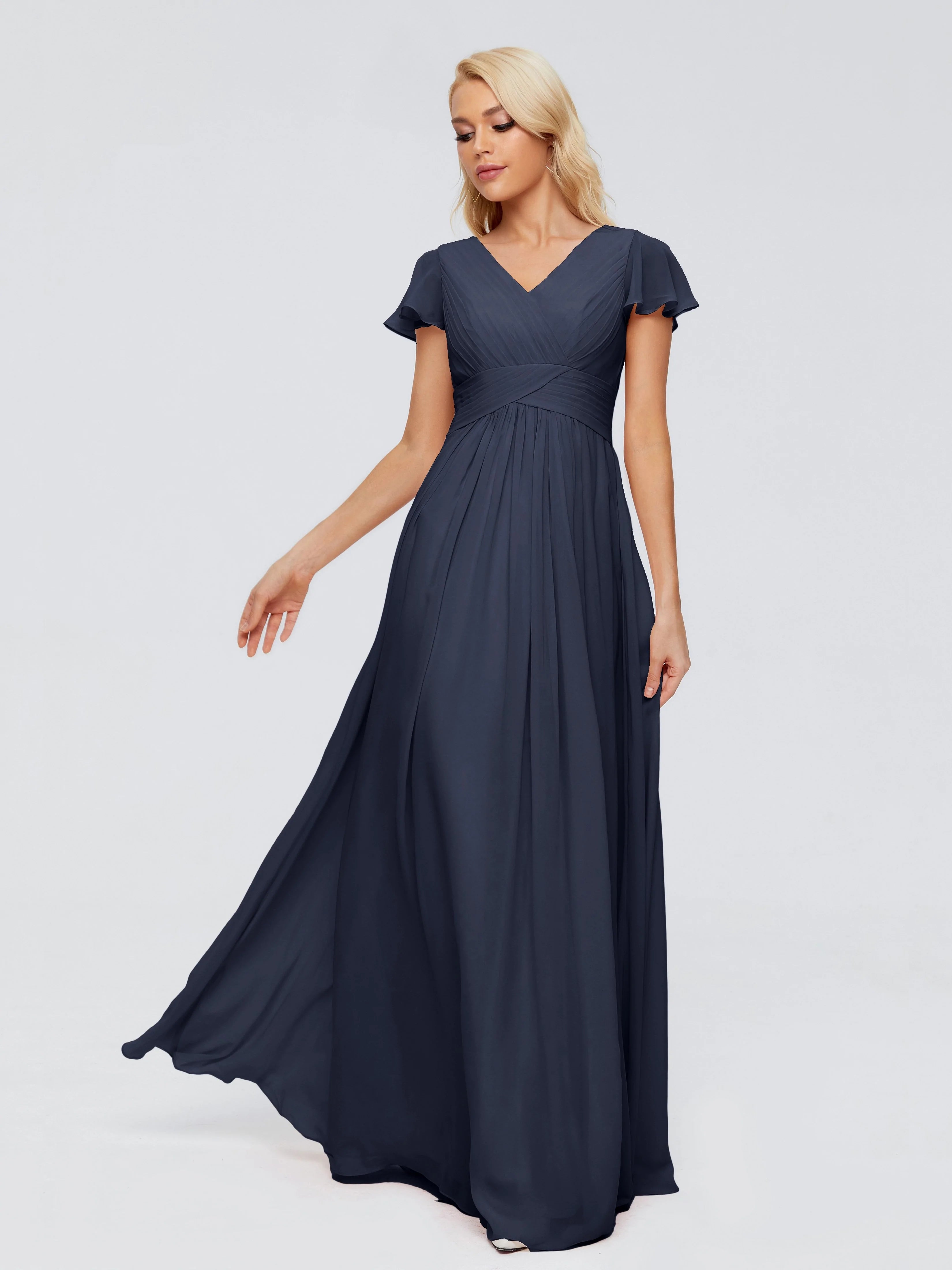 2022 Dark Navy Bridesmaid Dresses (Free Custom Size) | Cicinia