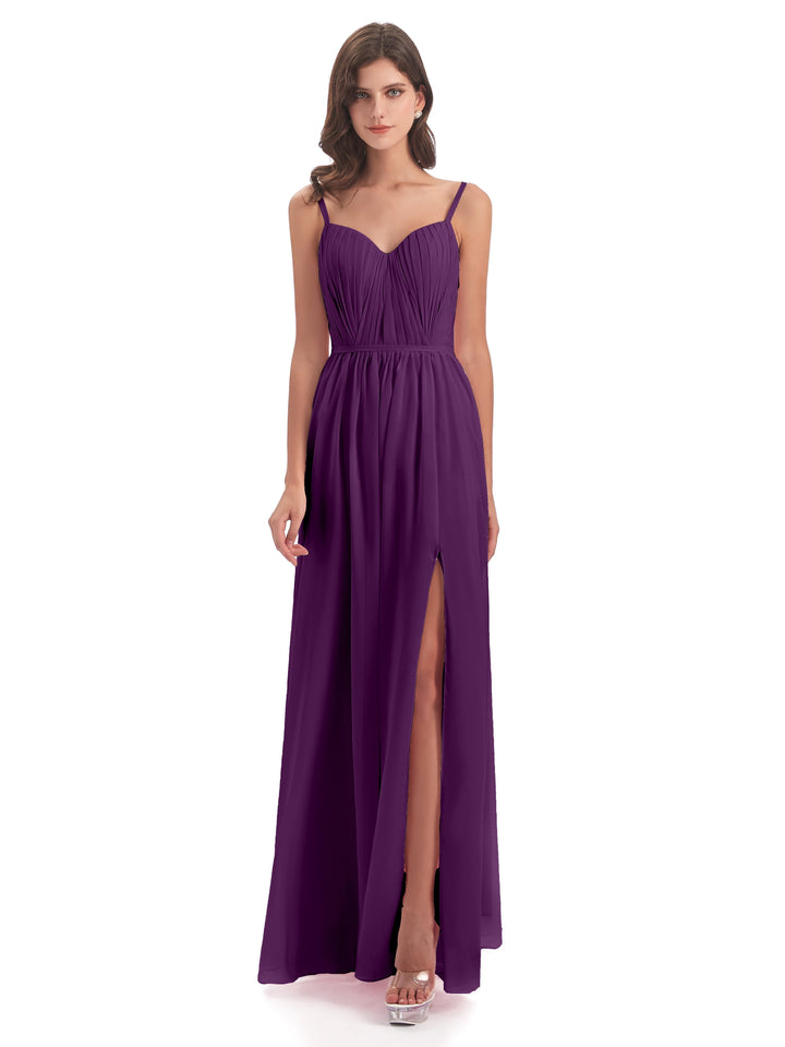 60+ Colors: Grape Bridesmaid Dresses (FREE Custom Size)-Cicinia