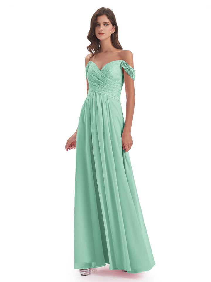 Cicinia Marjorie A Line Floor Length Off The Shoulder Lace Chiffon Long Mint Green Bridesmaid Dresses 1 720x ?v=1677051216