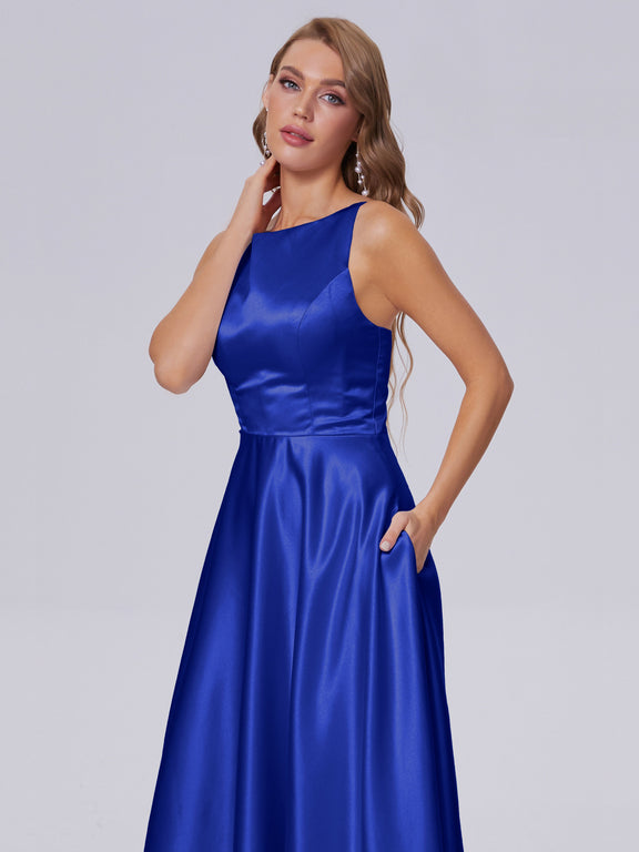 This is the Dreamy Satin Bridesmaid Dress You Are Looking For