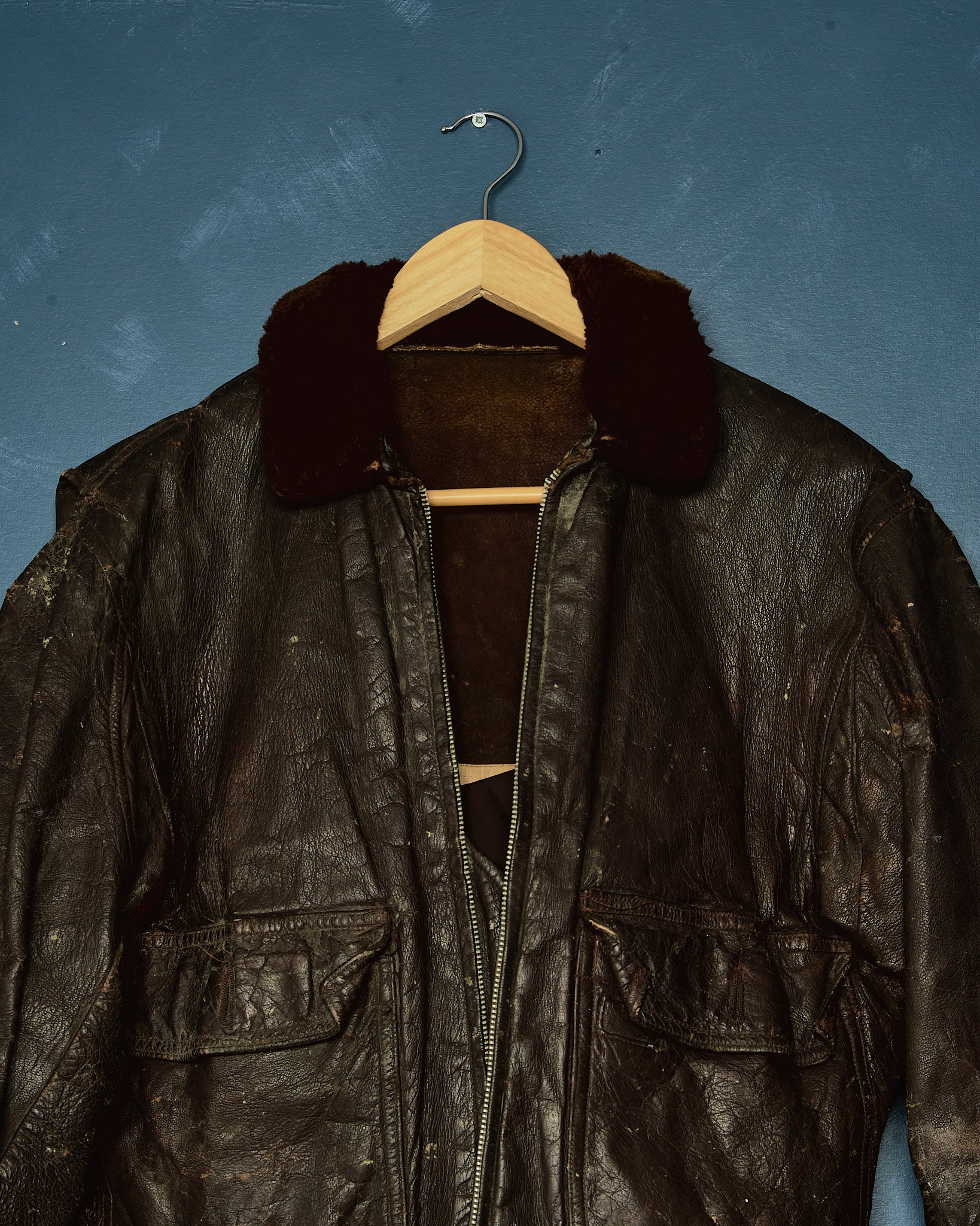 1950s USN G-1 Leather Jacket - 38 – Coffee and Clothing