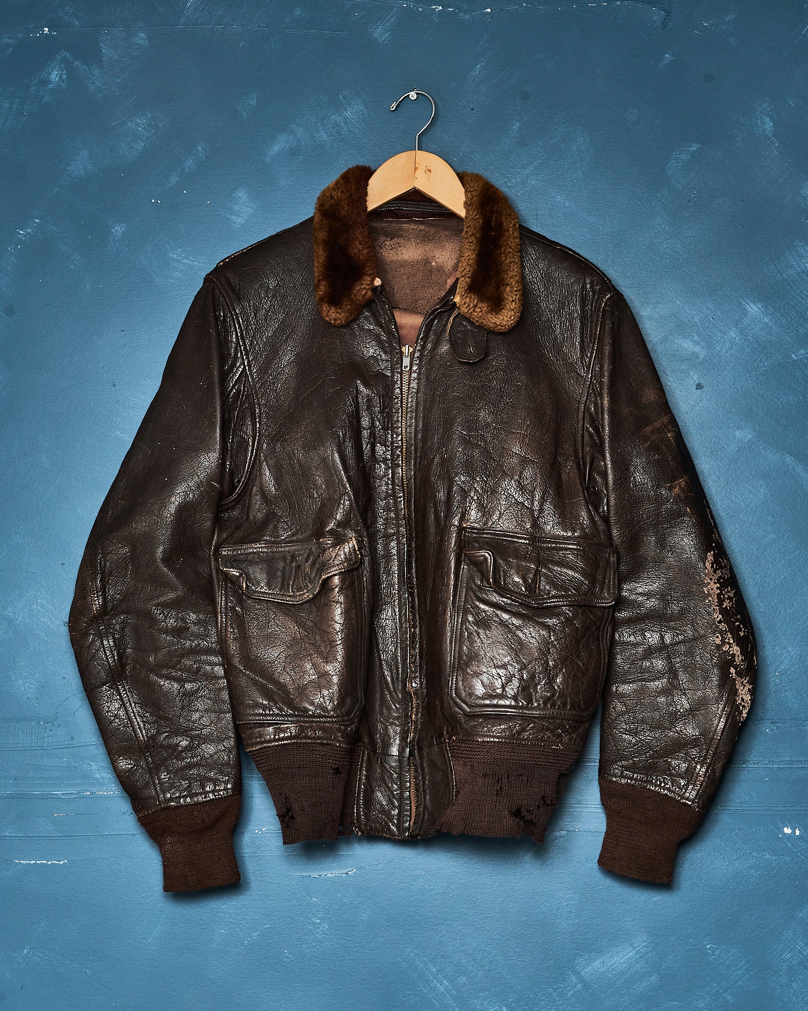 1950s USN G-1 Leather Jacket - 38