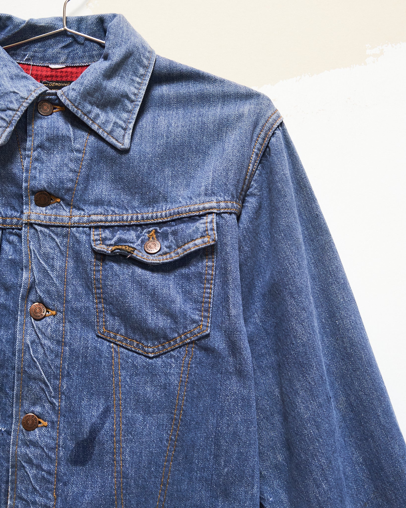 60s Roebucks Selvedge Denim Jacket – Coffee and Clothing