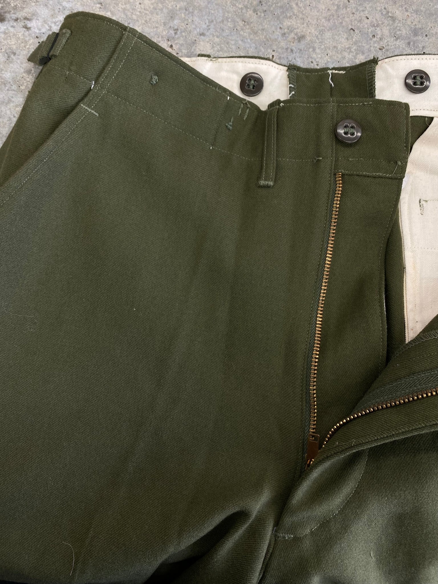 1950s M-1951 Wool Field Trousers - Multiple Sizes – Coffee and