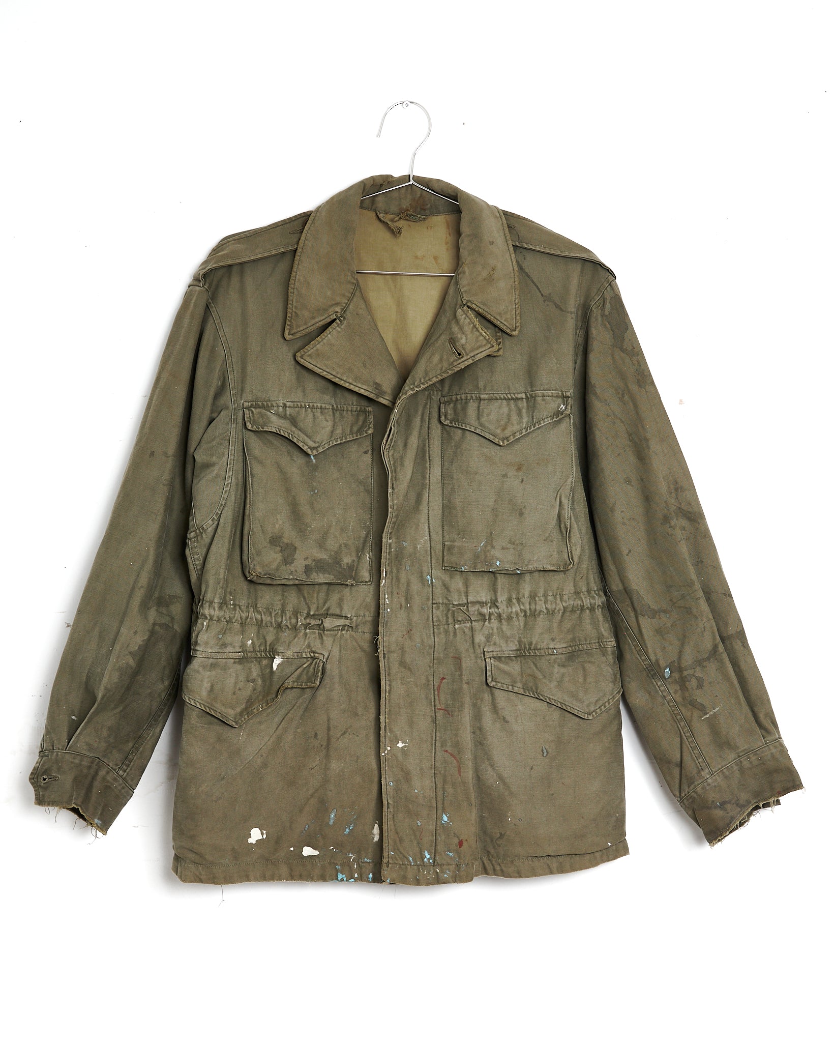 Vintage Us Army M 1943 M43 Field Jacket 1945 Ww2 Size 36r Ph