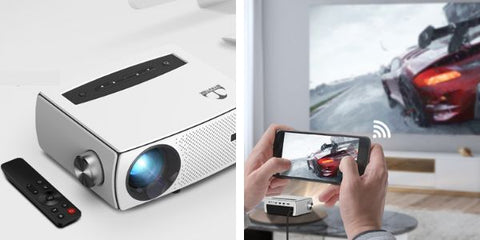 Mini Projetor Portátil Full HD Android Wifi