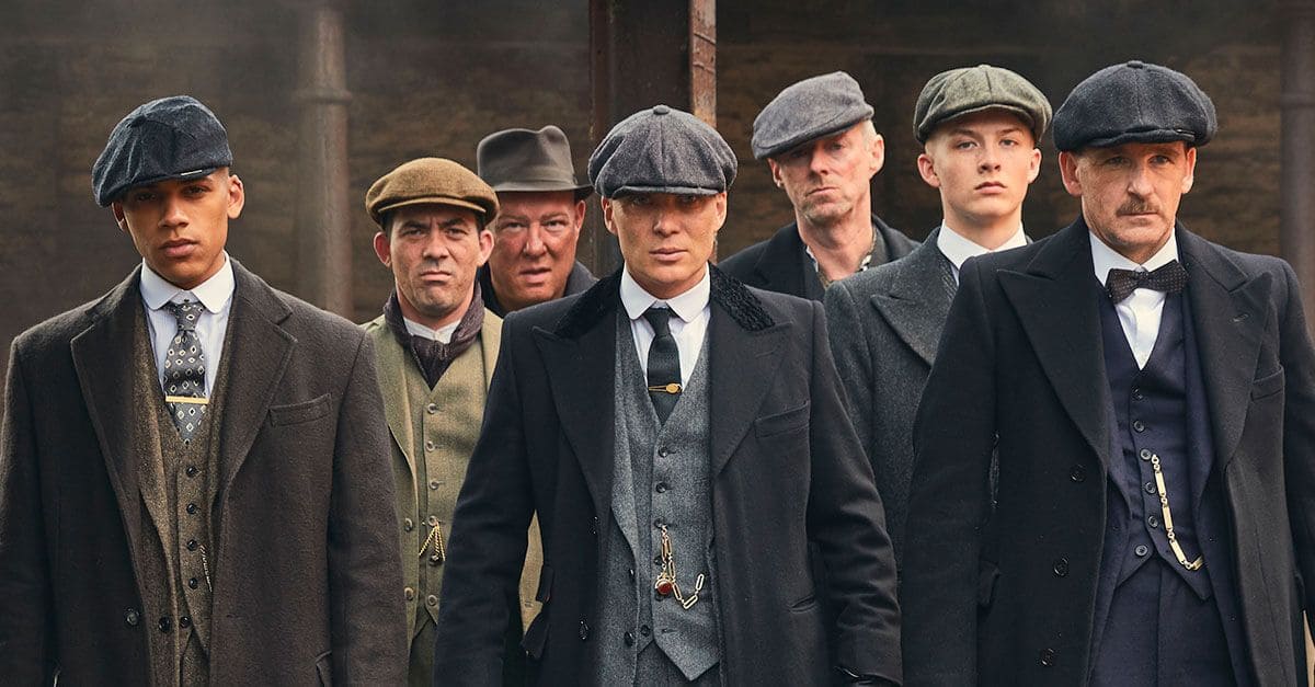 Boina Listrada Casual Estilo Peaky Blinders Thomas Shelby