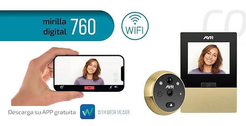 Mirilla digital AYR WIFI 760