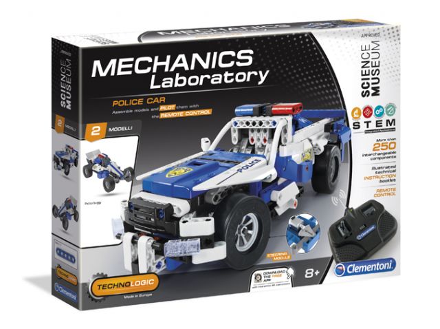 Meccano Junior, Motorbike STEAM Model Building Kit, for Kids Aged