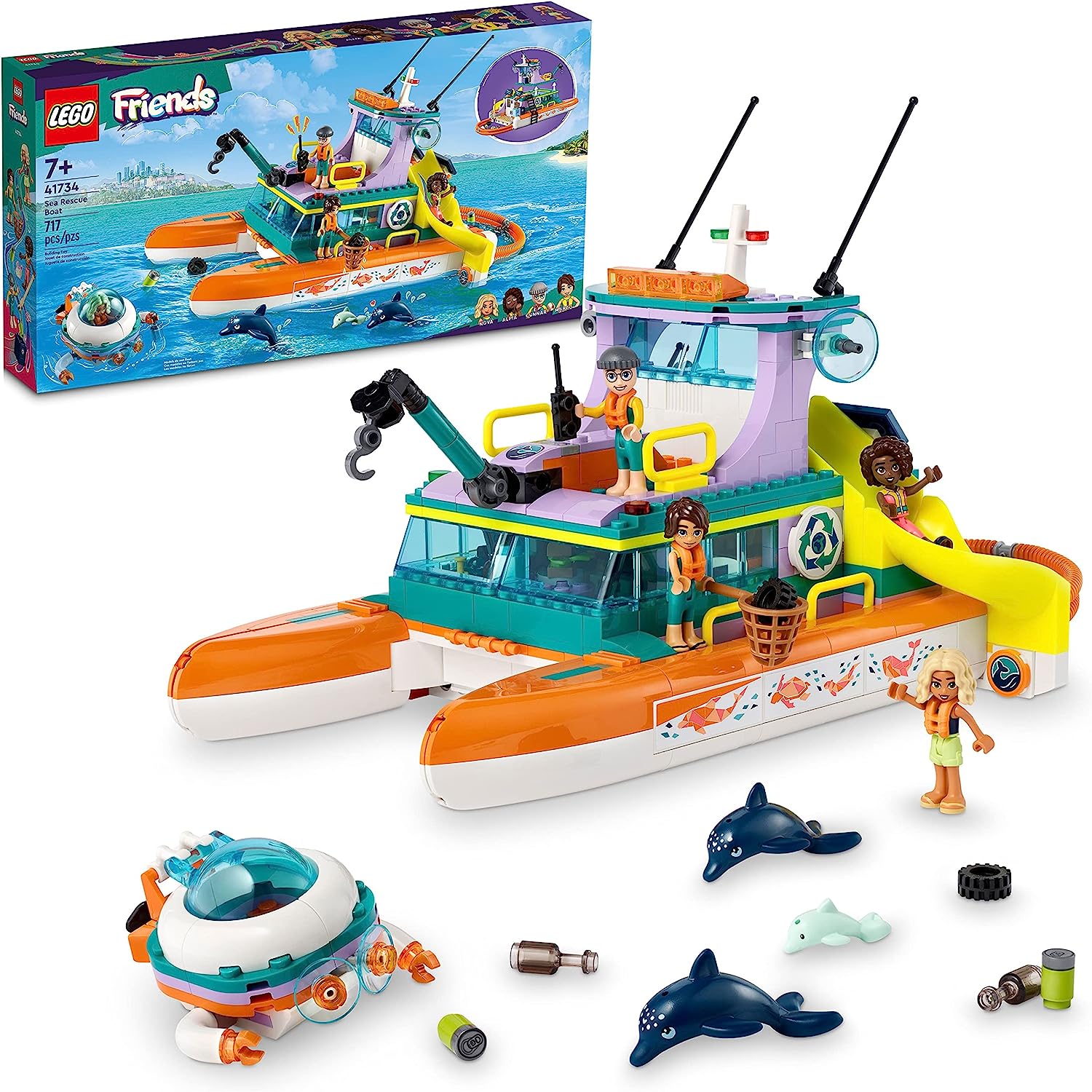 Lego 41717 Inc Kids Rescue Friends Side - Wildlife Mia\'s West