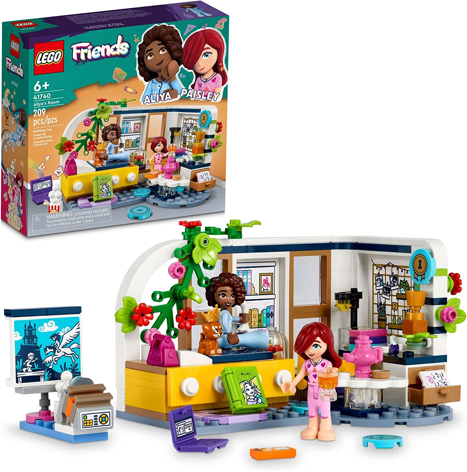 LEGO Friends Heartlake City Community Kitchen 41747 Pretend Building Toy  Set, Creative Fun for Boys and Girls Ages 8+, with 3 Mini-Dolls, 1