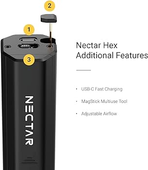 Vape aux herbes sèches Nectar