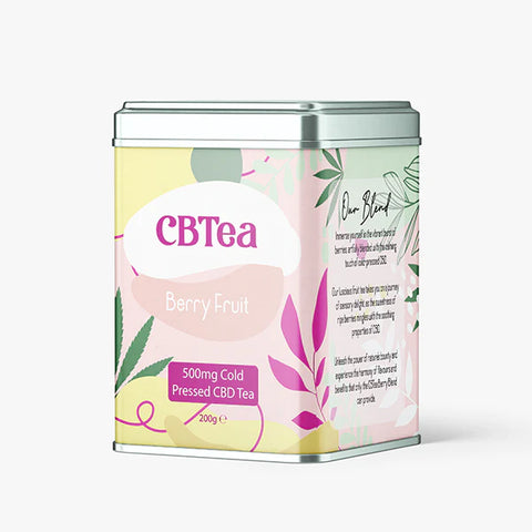 Tea 500mg Cold Pressed Full Spectrum CBD Berry Fruit
