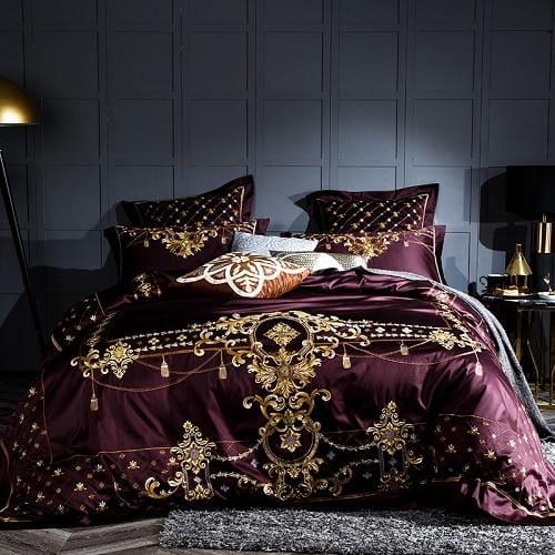 Royal Ira Egyptian Cotton Duvet Cover Set – Level Decor