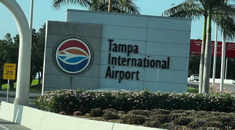 Tampa International Entrance Sign