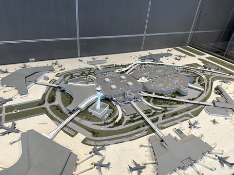 Tampa Airport Layout Model