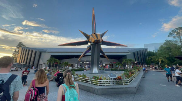 Guardians Of The Galaxy Cosmic Rewind Ride Building