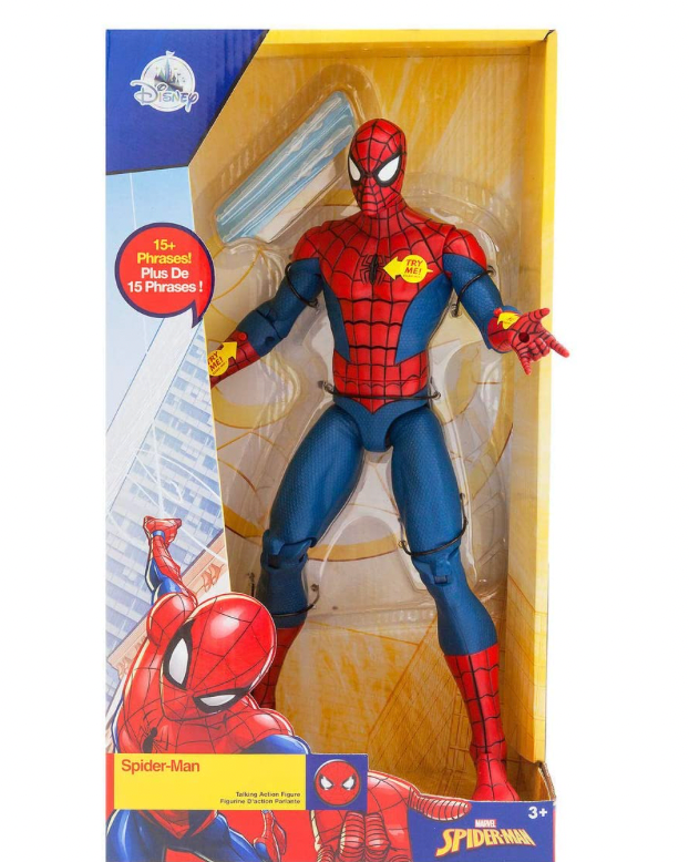 spider man speaking toy