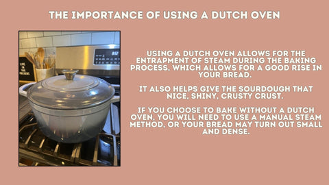 Baking sourdough with a Dutch oven