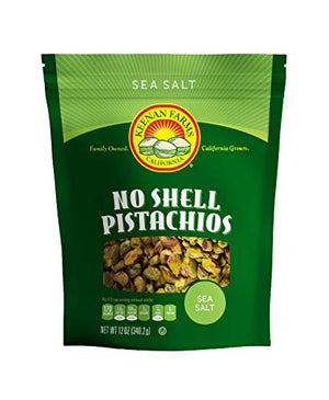 Salted and Roasted Pistachio Kernals (12 Oz Bag)