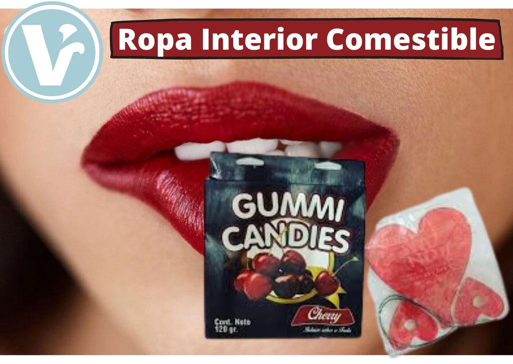 Deliciosa Ropa Interior Comestible Gummi Candies: Pezoneras + Panty –  VitalShop Colombia