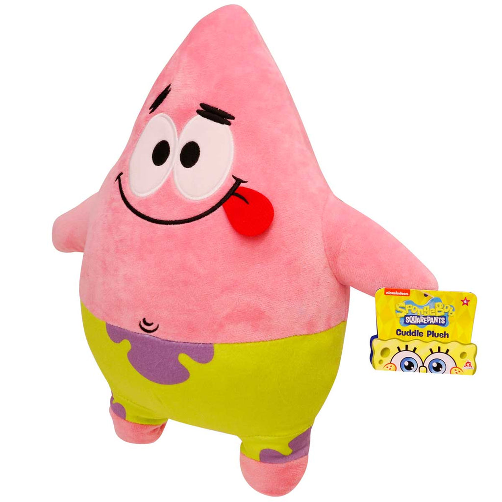 spongebob and patrick plush toys