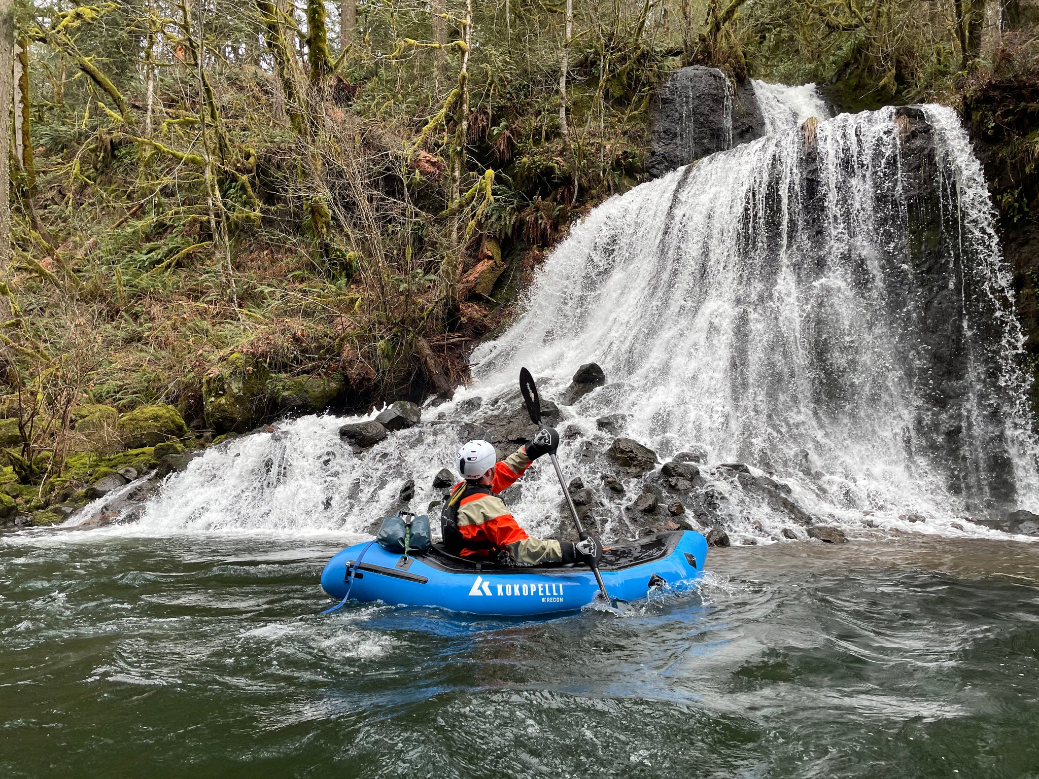 Spraydeck and Sprayskirt Packraft