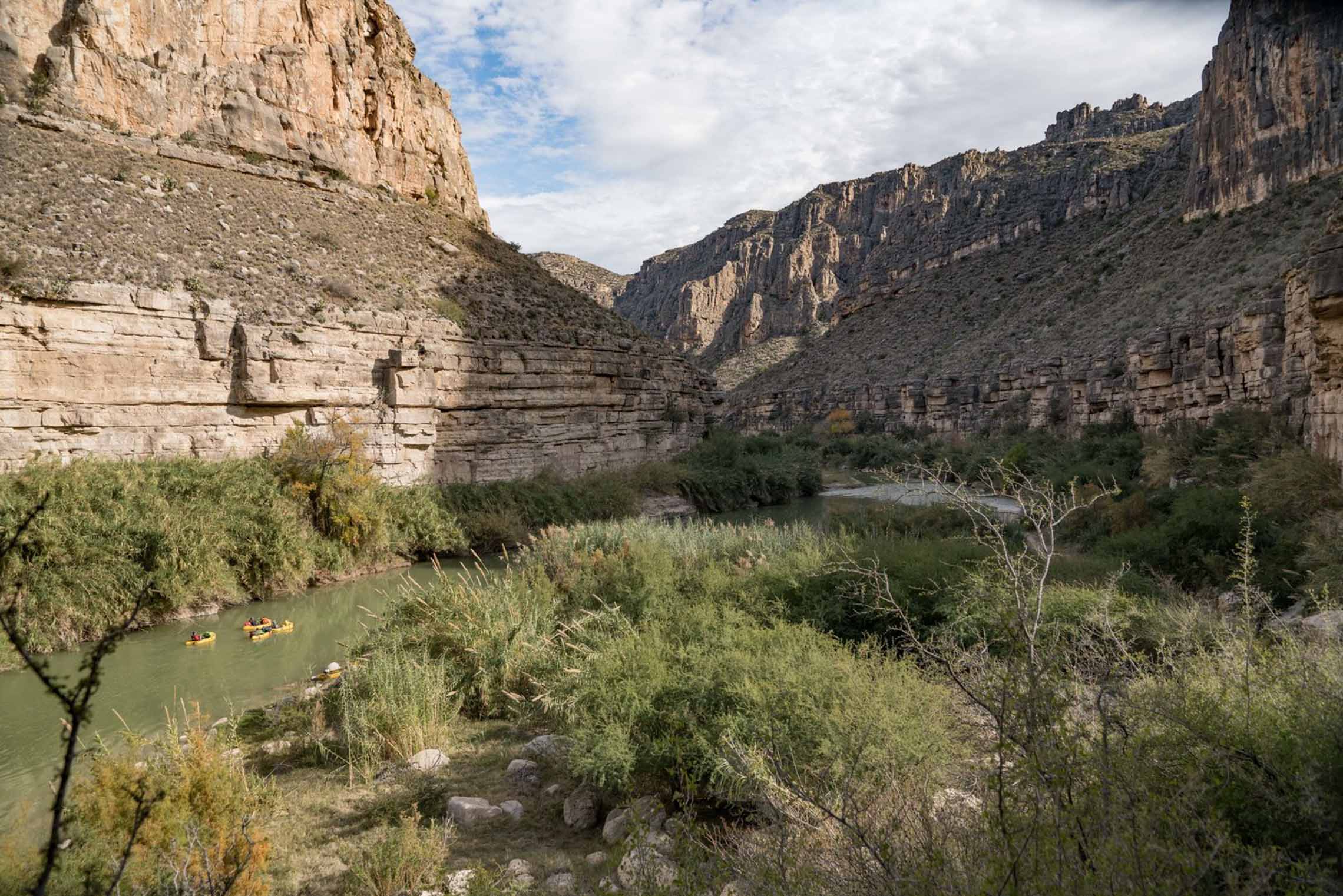 Rio Grande Packrafting with friends Kokopelli