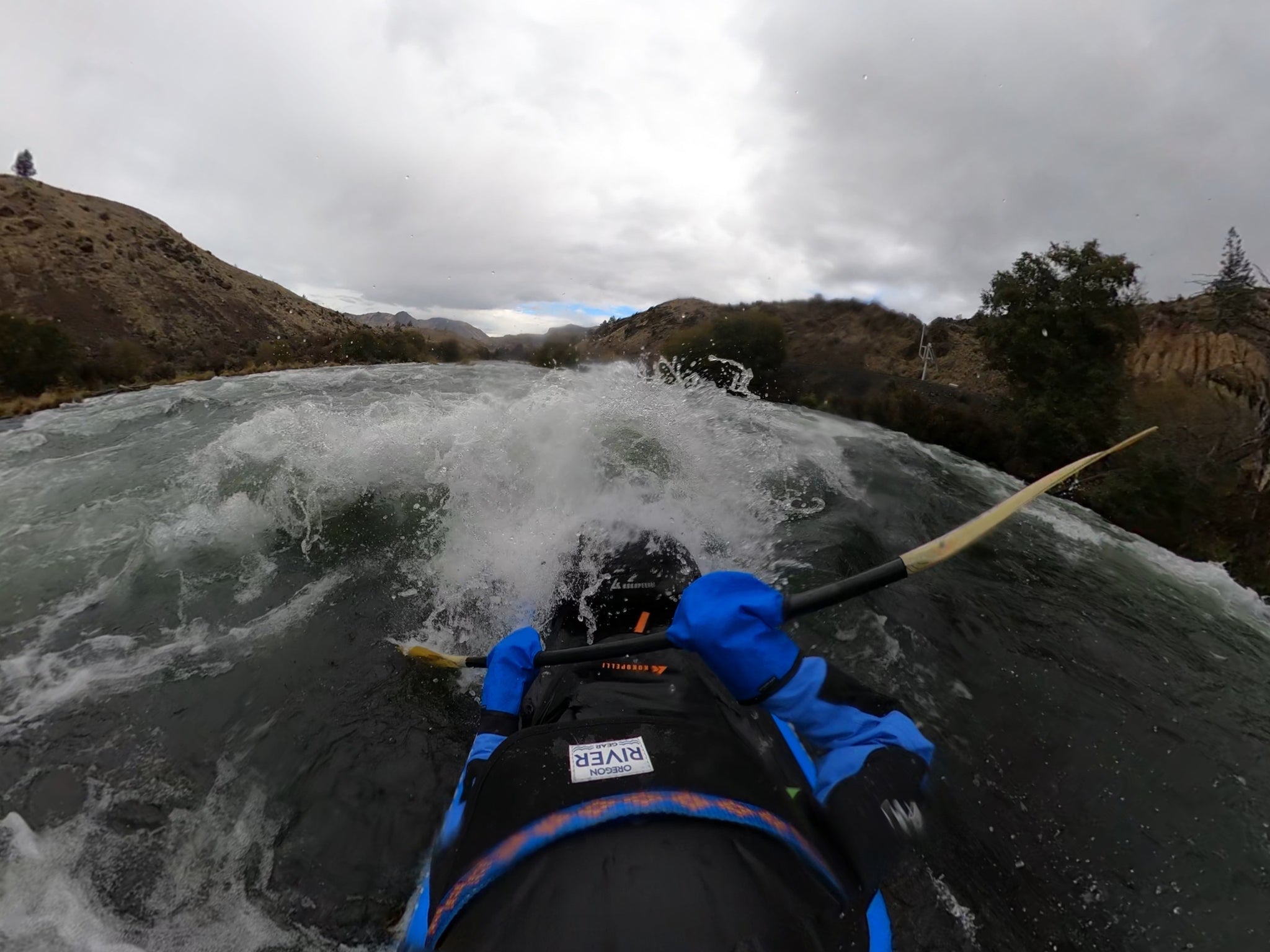 Oregon River Gear Sandiline Drysuit for packrafting