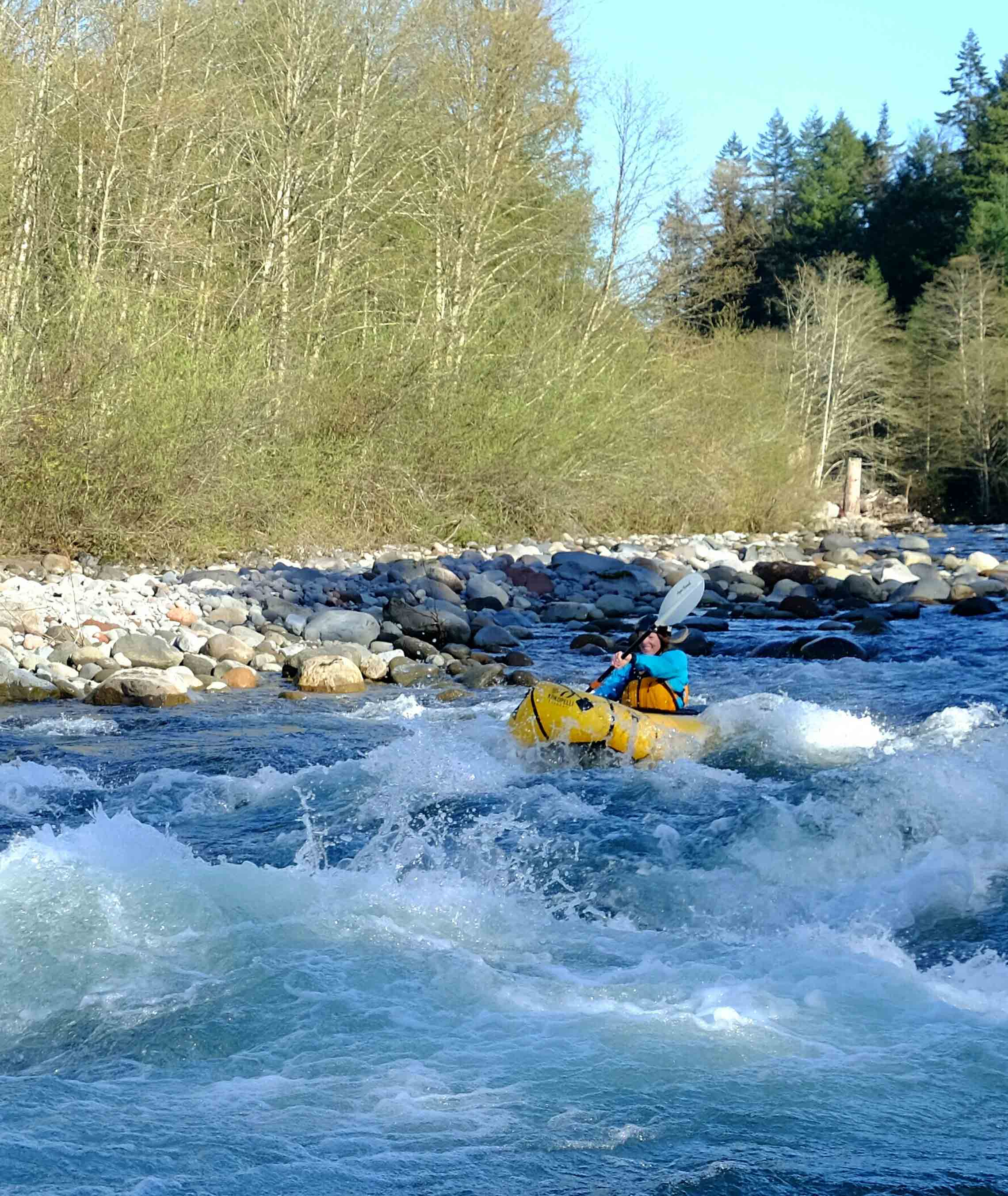 Swiftwater Training in Oregon Kokopelli Packraft