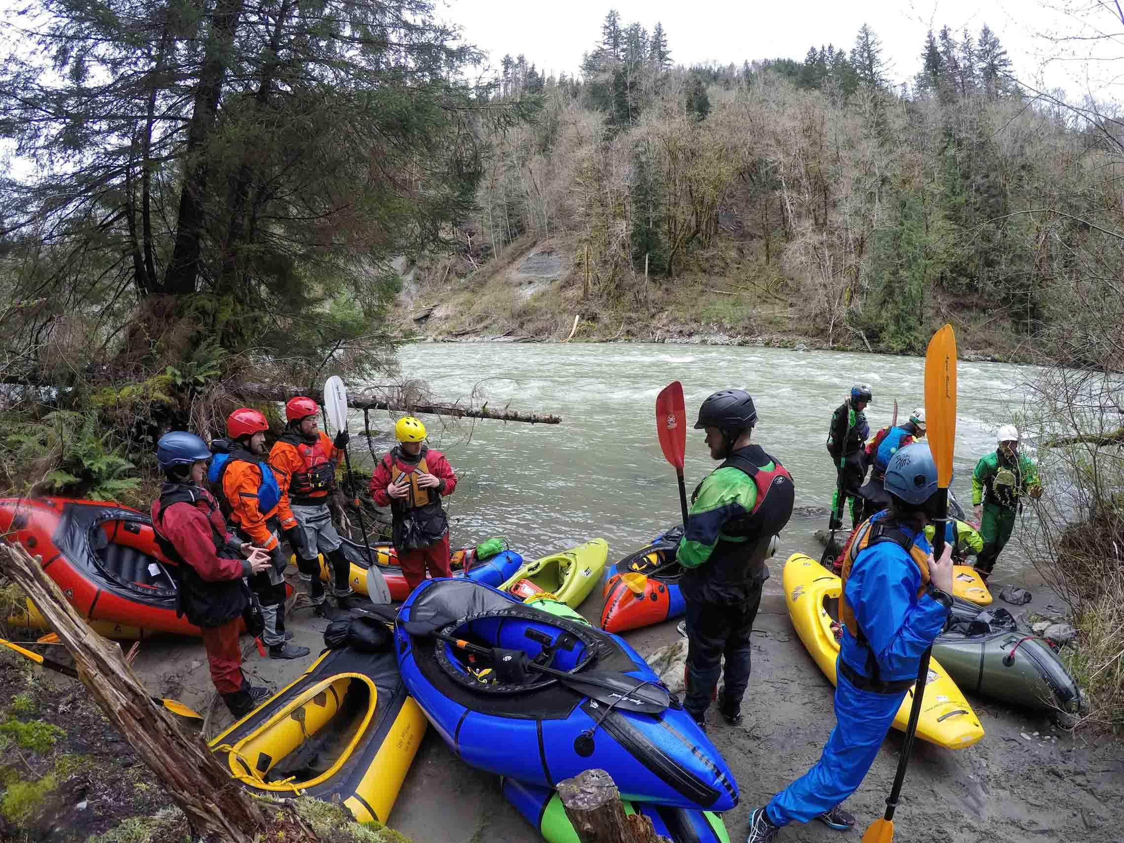 Swiftwater Training in Oregon Kokopelli Packraft