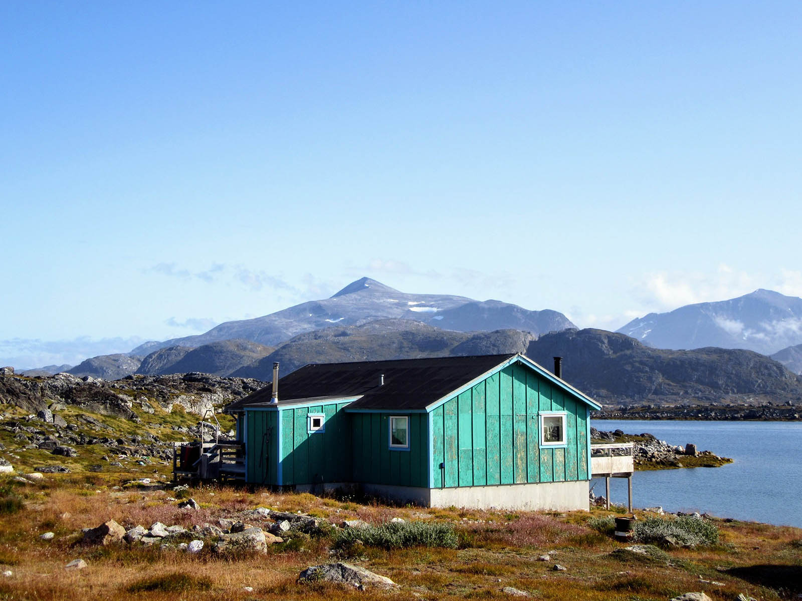 Village of Nanortalik meaning a place of Polar Bears - South Greenland