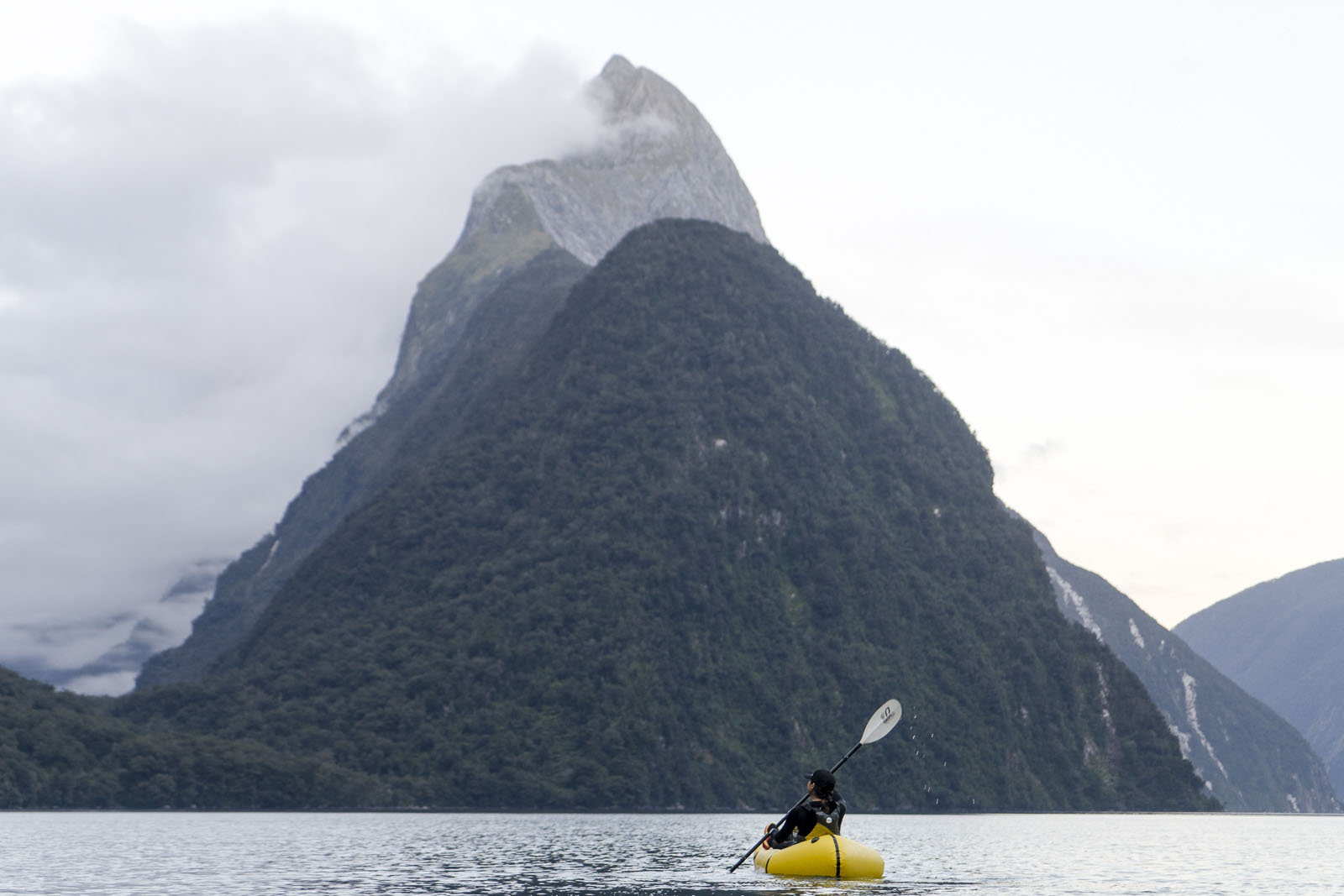 Packrafting Milford Sound New Zealand